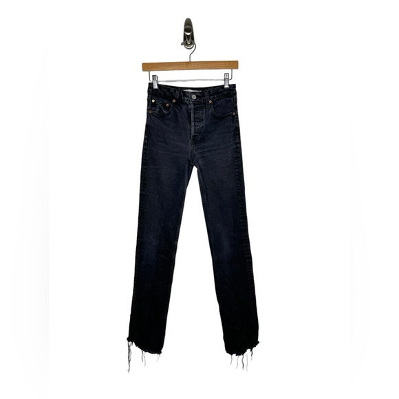 Trave | Berit Relaxed Straight Cuffed Jeans in Night Fever 26 - Picture 2 of 13
